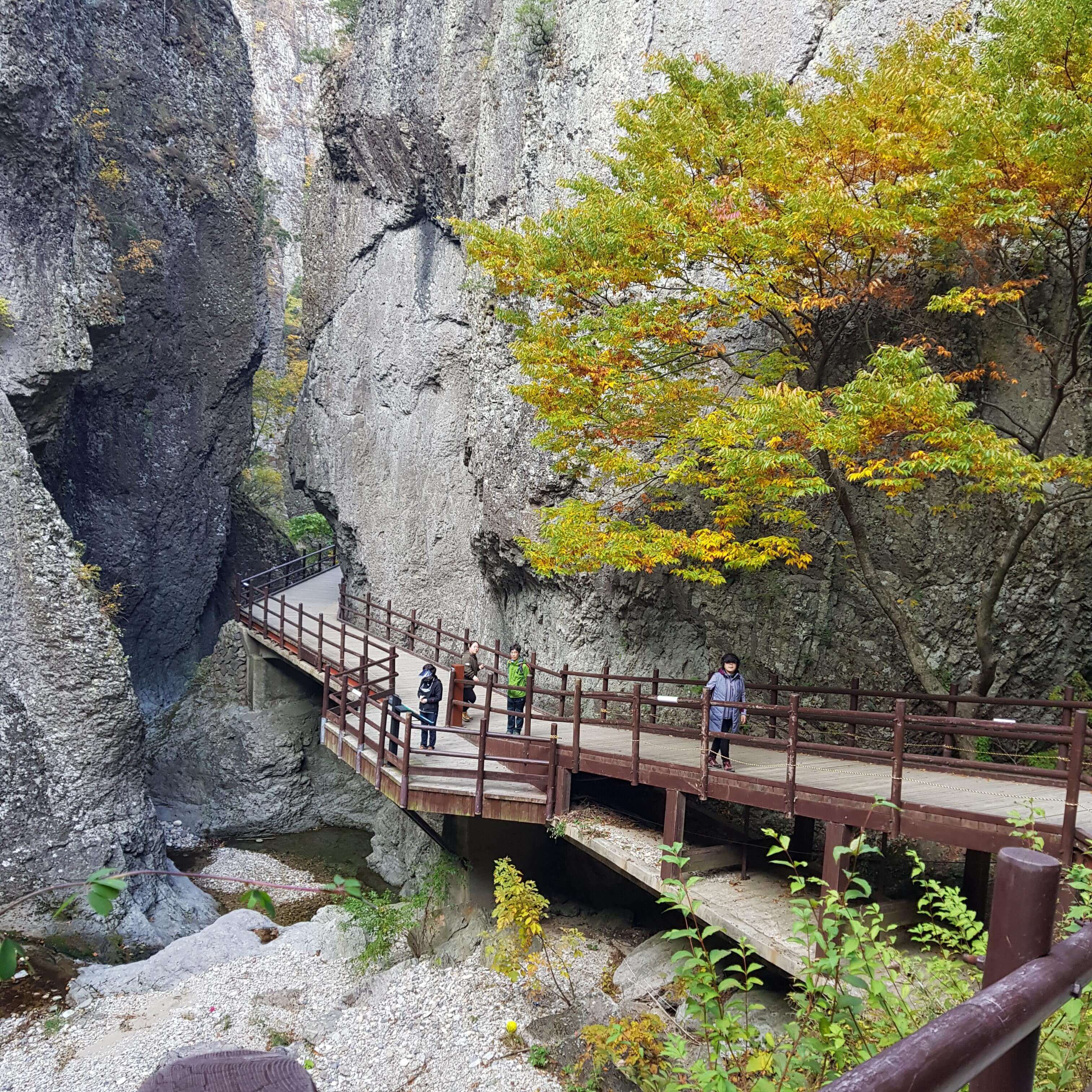 주왕산 국립공원 용추협곡