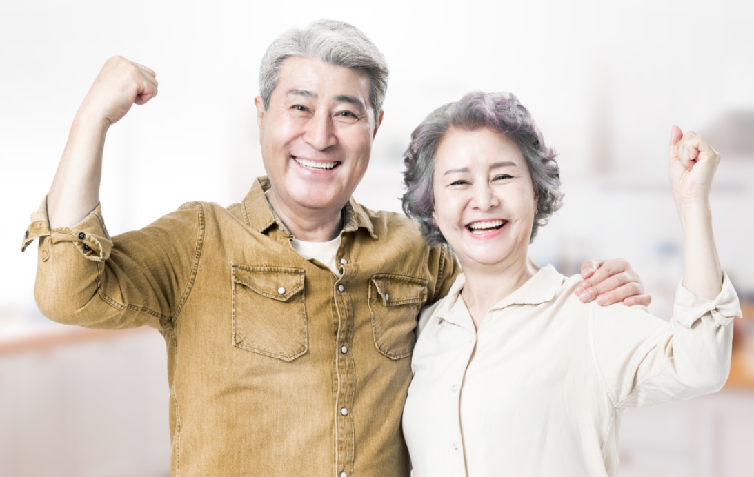 활기찬 어르신