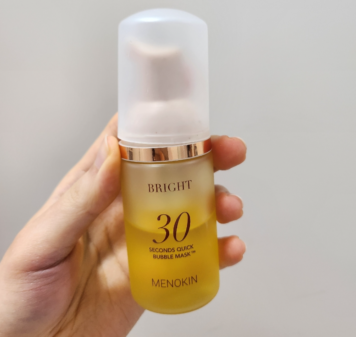 메노킨 30초 버블팩 내돈내산