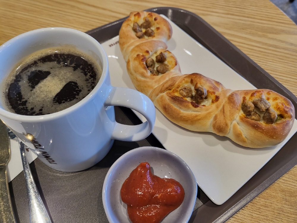 탐앤탐스 핫 프레즐 세트