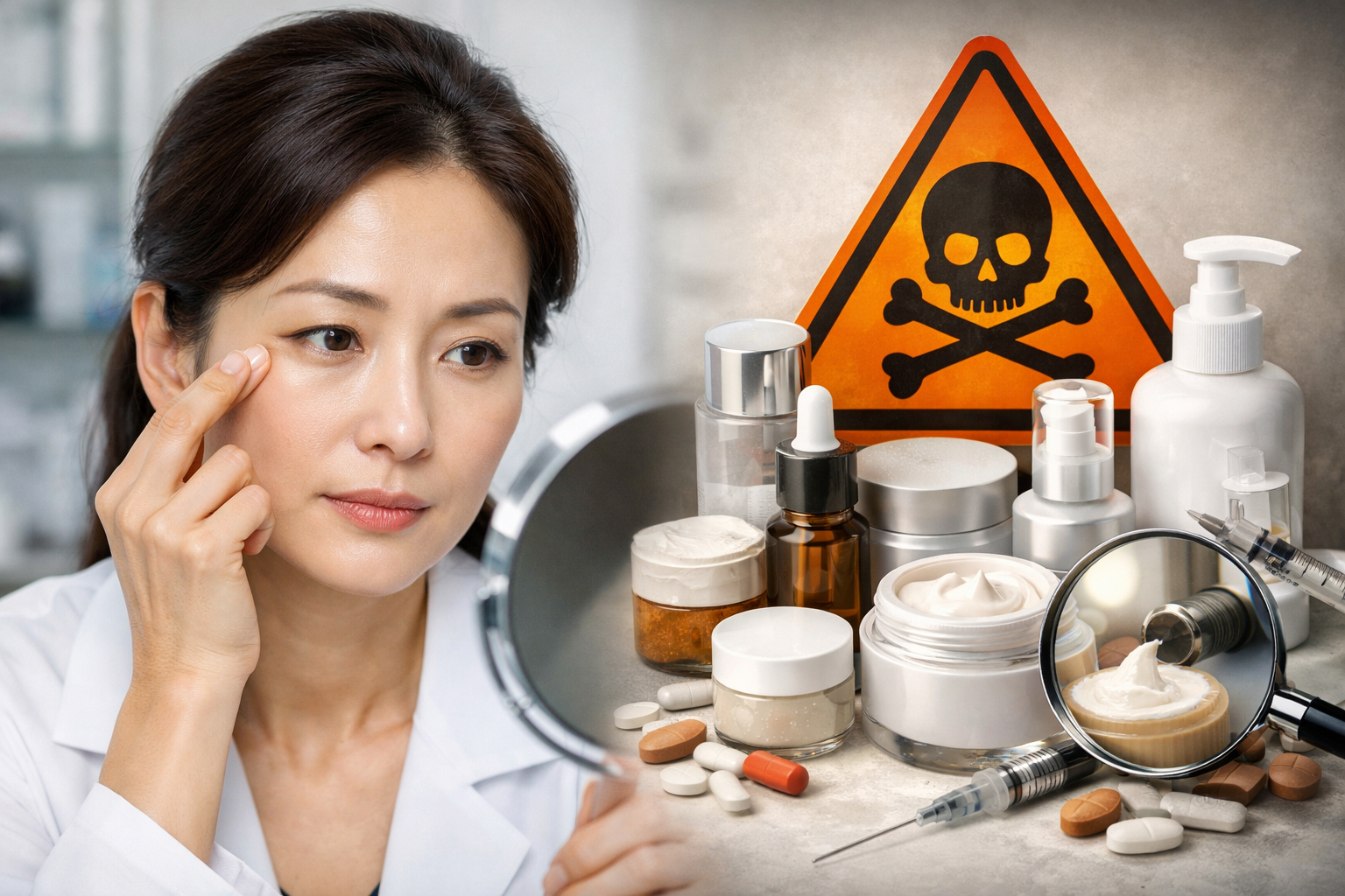 안티에이징 제품 과사용의 숨은 위험