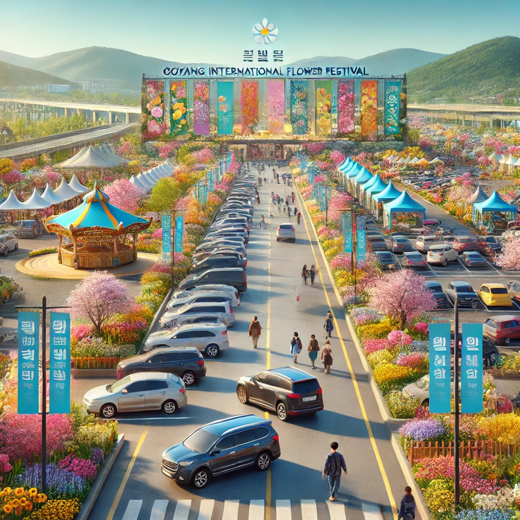 2025 고양국제꽃박람회 주차 총정리 🚗 미리 알면 스트레스 0%