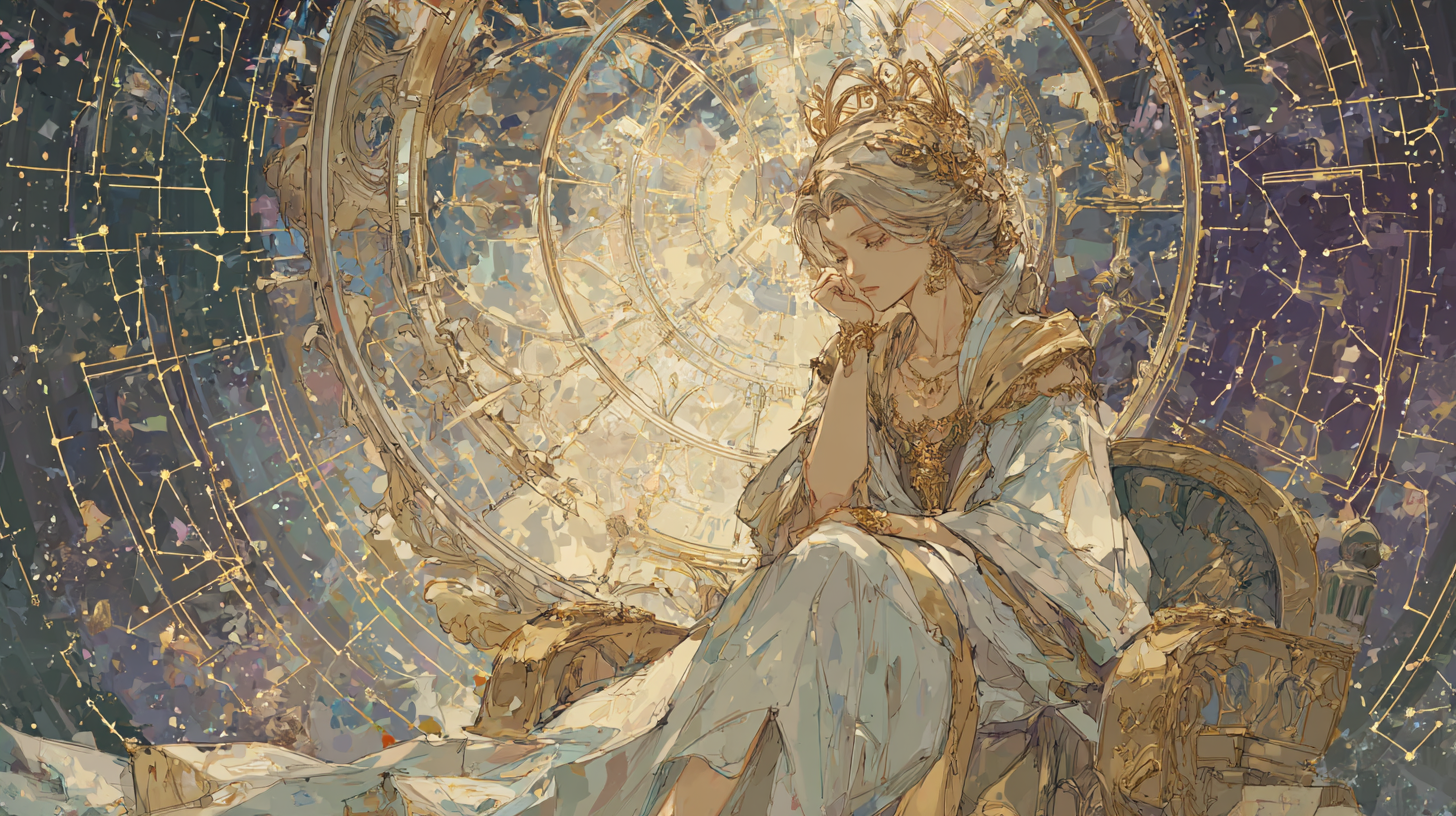 카시오페이아자리: 교만부터 회전, 벌까지 - 어머니의 자만심이 부른 영원한 반성의 시간