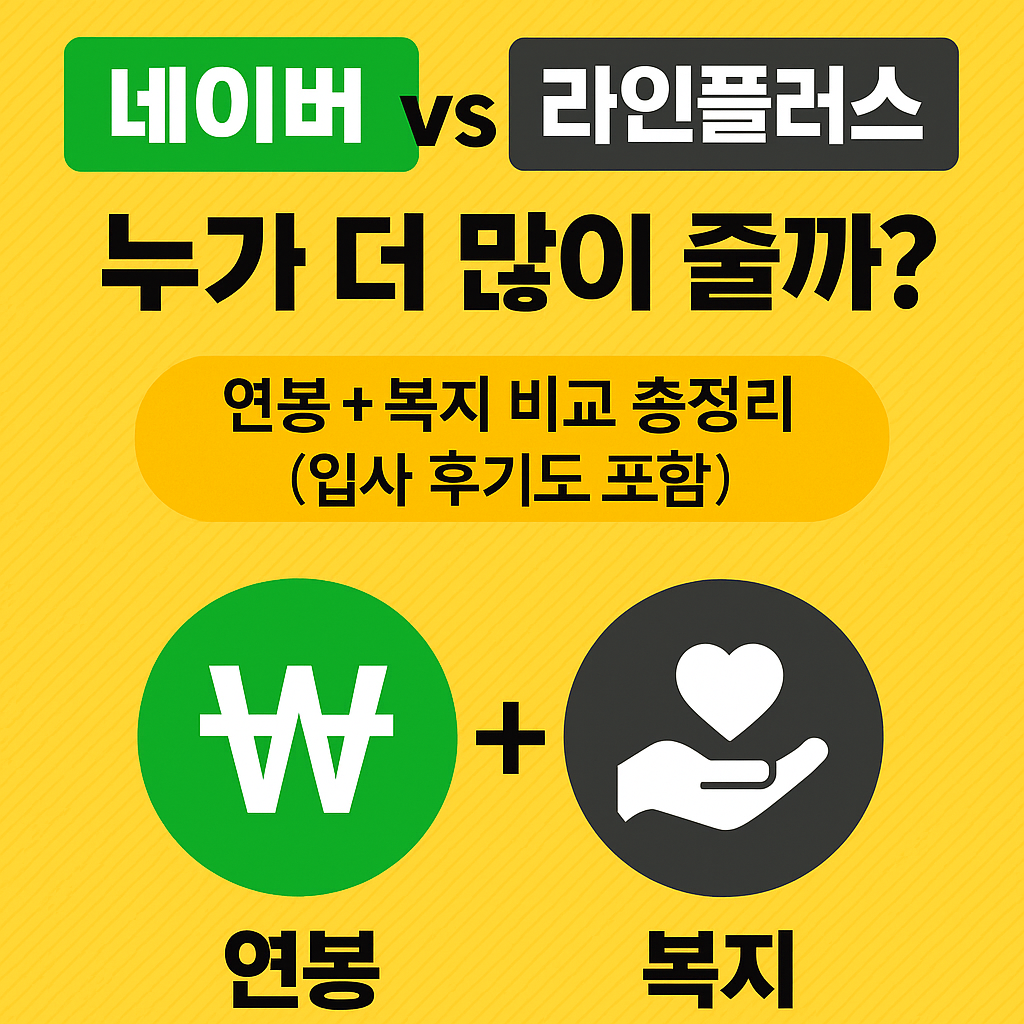 네이버 vs 라인플러스