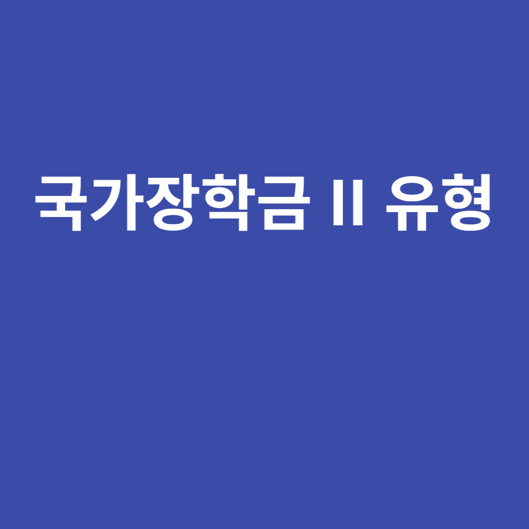 국가장학금 II형