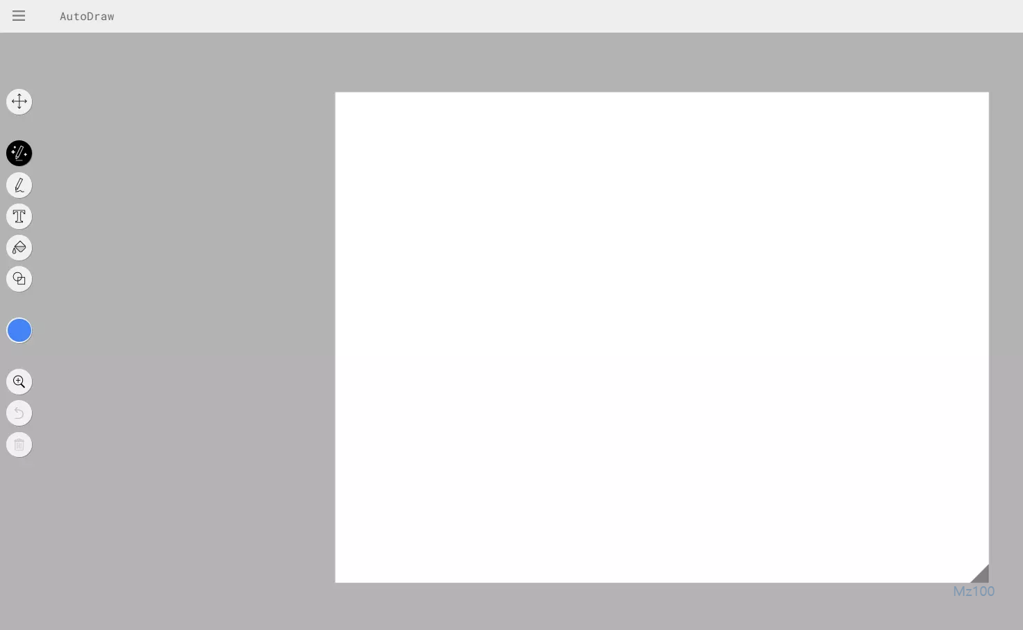 autoDraw 웹사이트
