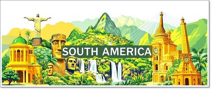 지구촌 국가별 랜드마크 남미