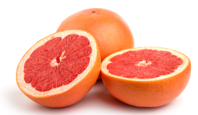 나린제닌과 나린진 같은 항산화 성분이 풍부한 자몽