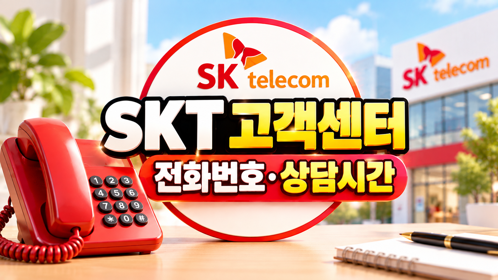 skt고객센터 전화번호 상담시간
