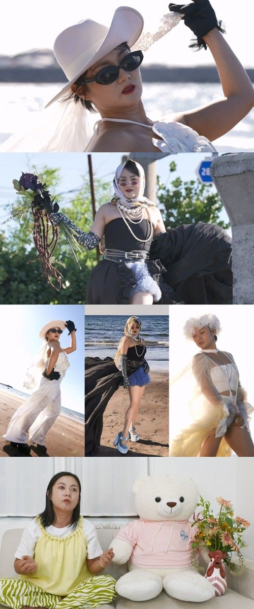 결혼은 내가 한다! 박나래, '나 혼자 웨딩' 화보 촬영 돌입! 파격 드레스 &amp; 그물 드레스까지?