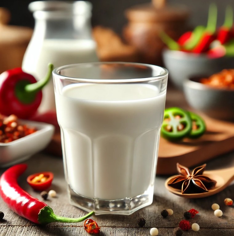 매운거 먹고 속쓰릴때 우유?