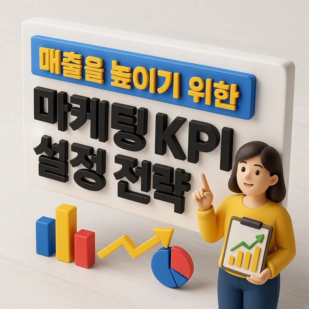 매출을 높이기 위한 마케팅 KPI 설정 전략