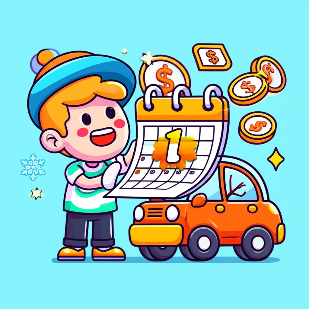 1월 자동차세 연납 신청 기간 5% ..