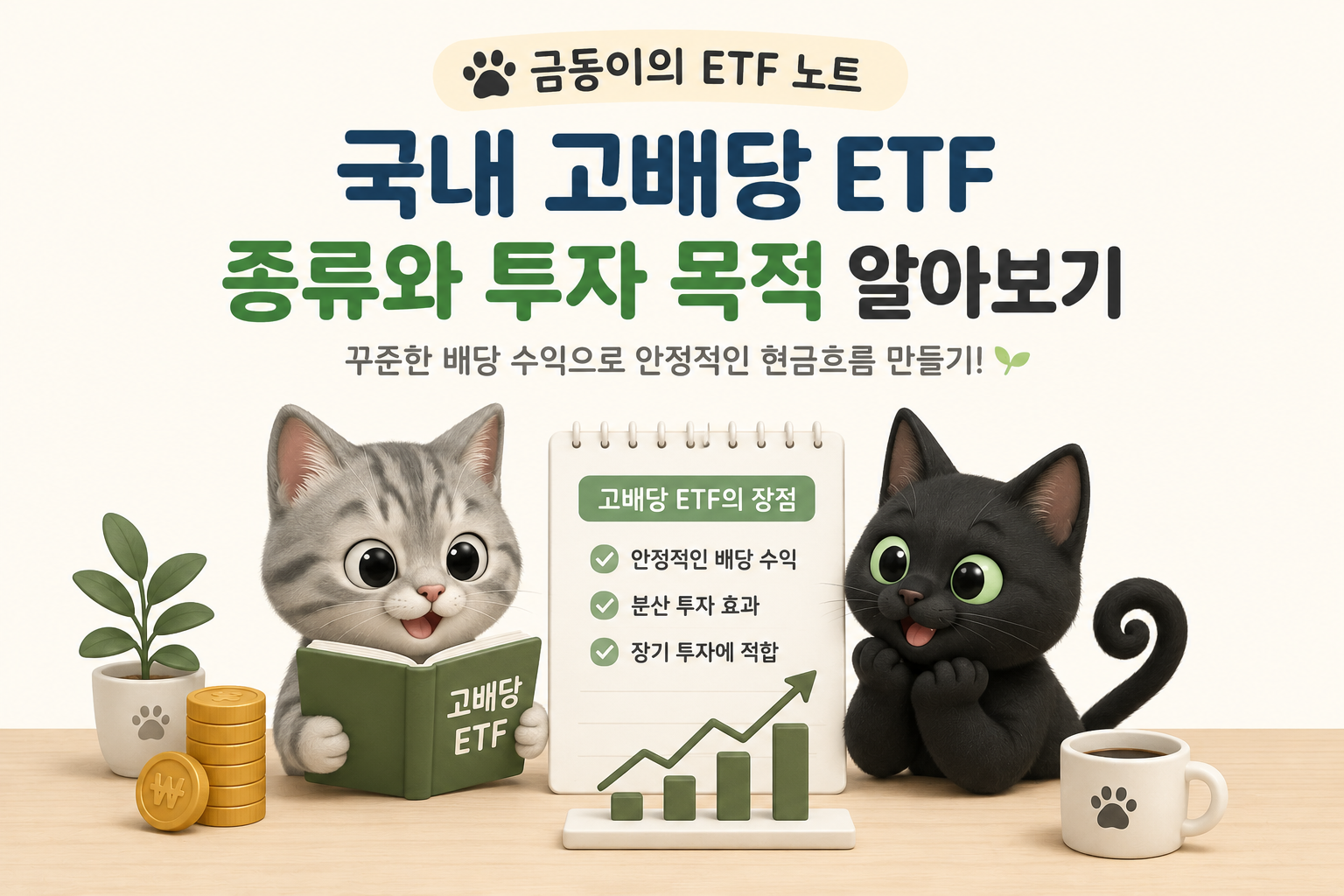 국내 주식ETF 고배당 종류 관련 내용