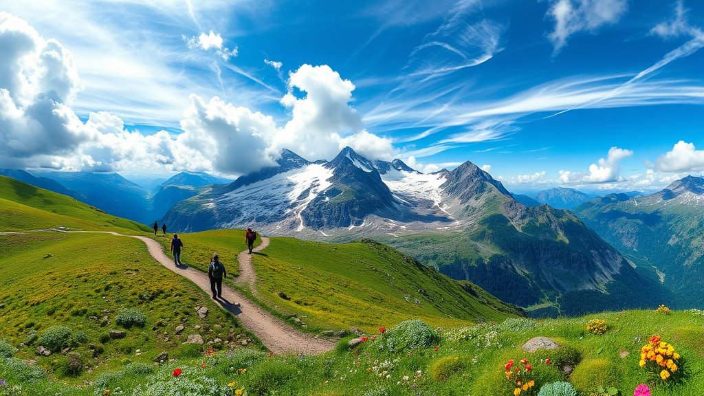 알프스의 숨겨진 천국