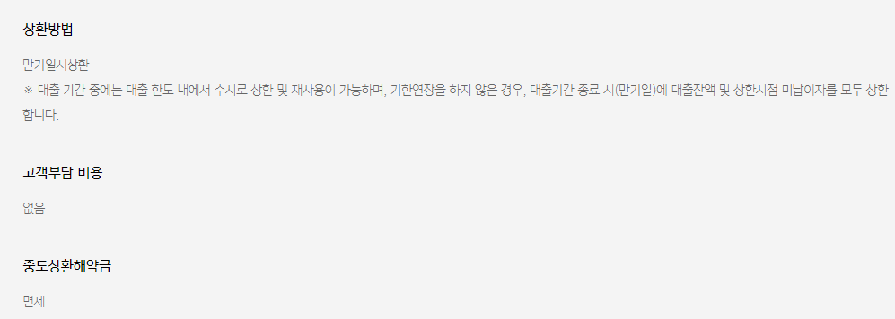 카카오뱅크 비상금대출