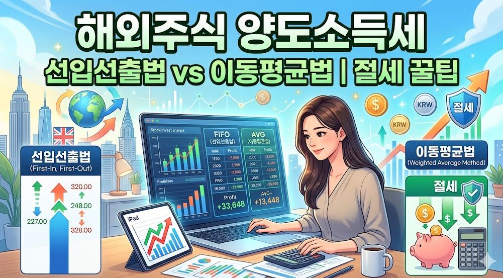 해외주식 양도소득세 양도차익 선정 사진