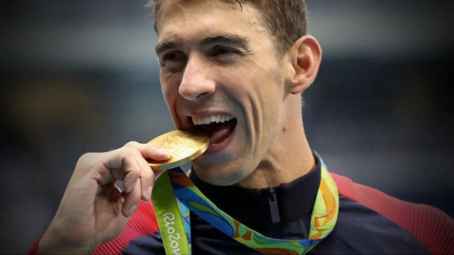 금메달 깨무는 이유