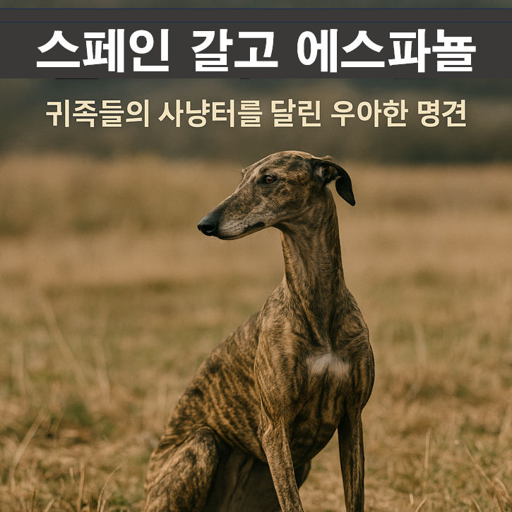 스페인 갈고 에스파뇰 이미지 – 귀족들의 사냥터를 달린 우아한 명견