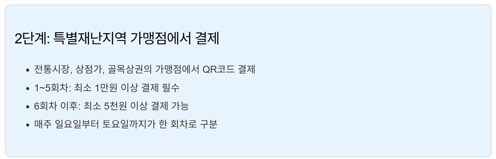 디지털 온누리 상품권 환급 방법 2단계