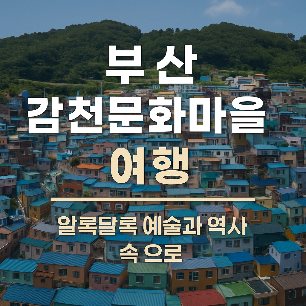 부산 감천문화마을 여행