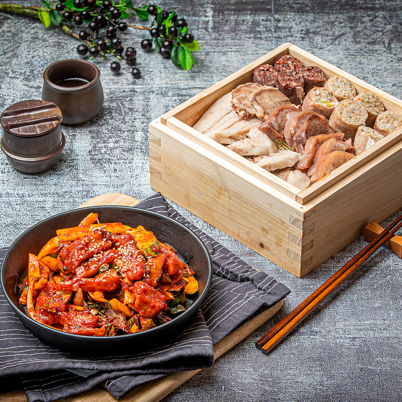 대전 도안동 시골참순대