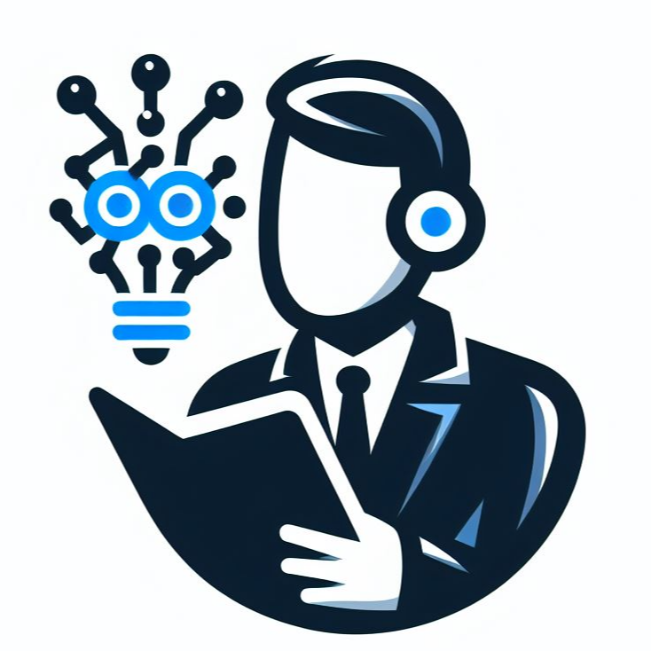 ai 로봇과 교사 로고