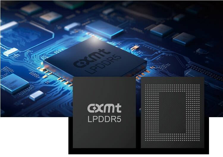 CXMT의 LPDDR5 D램.