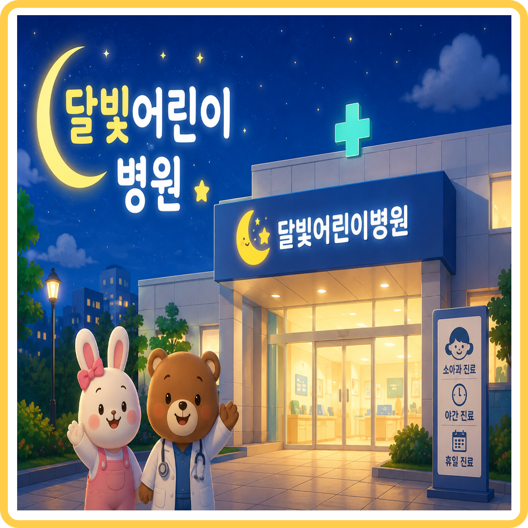 달빛어린이병원 부산 이미지