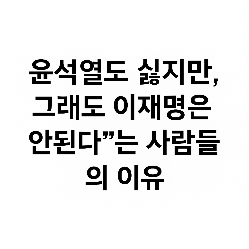 이재명이 대통령이 된다면 사진