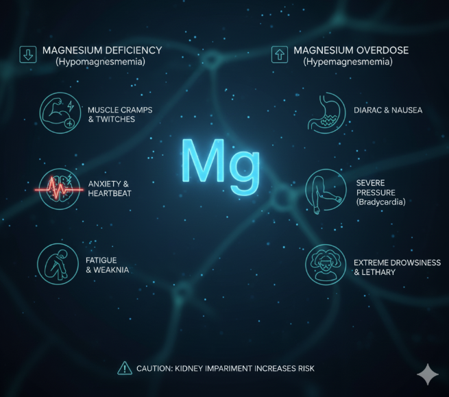 마그네슘:Mg 효능 &amp; 과다복용 부작용
