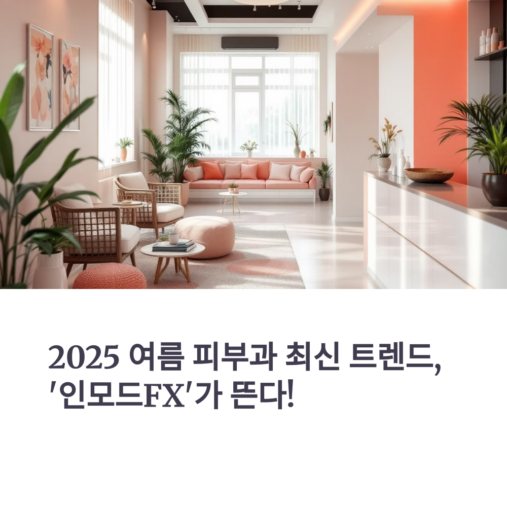 2025 여름 피부과 트렌드: ‘인모드FX’ 지방분해 시술 인기 폭발!썸네일1