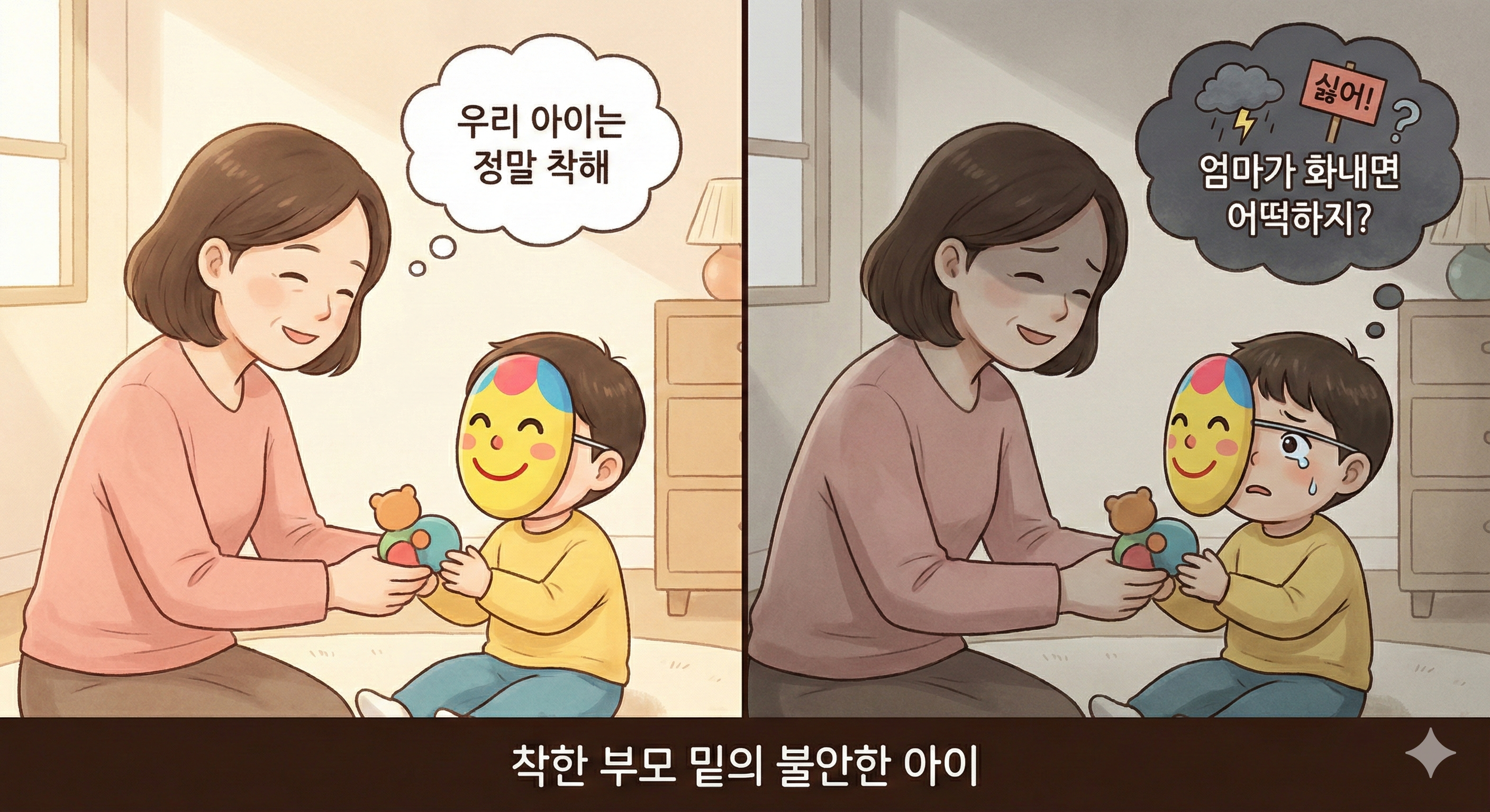 "우리 애는 정말 착해요"의 함정: 착한 부모 밑에서 '눈치'만 느는 아이들
