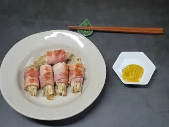 아이 버섯 먹이기 맛있게 레시피 팽이버섯 베이컨말이_10