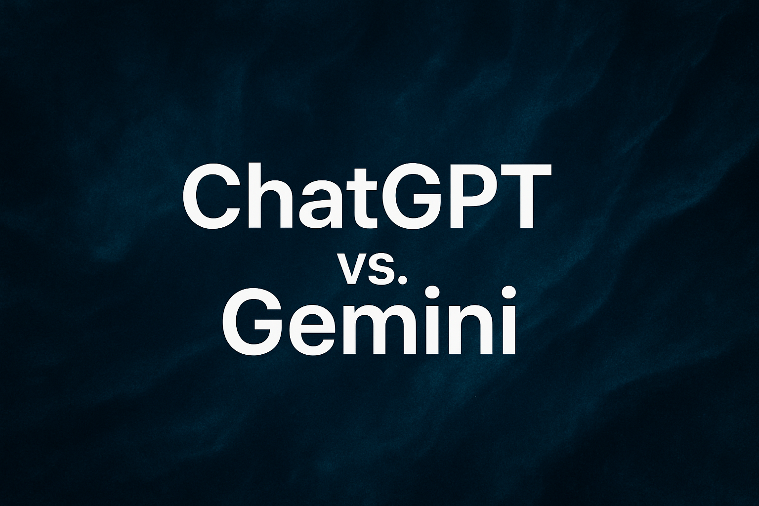 ChatGPT와 제미니 장단점 한눈에 정리해봤어요