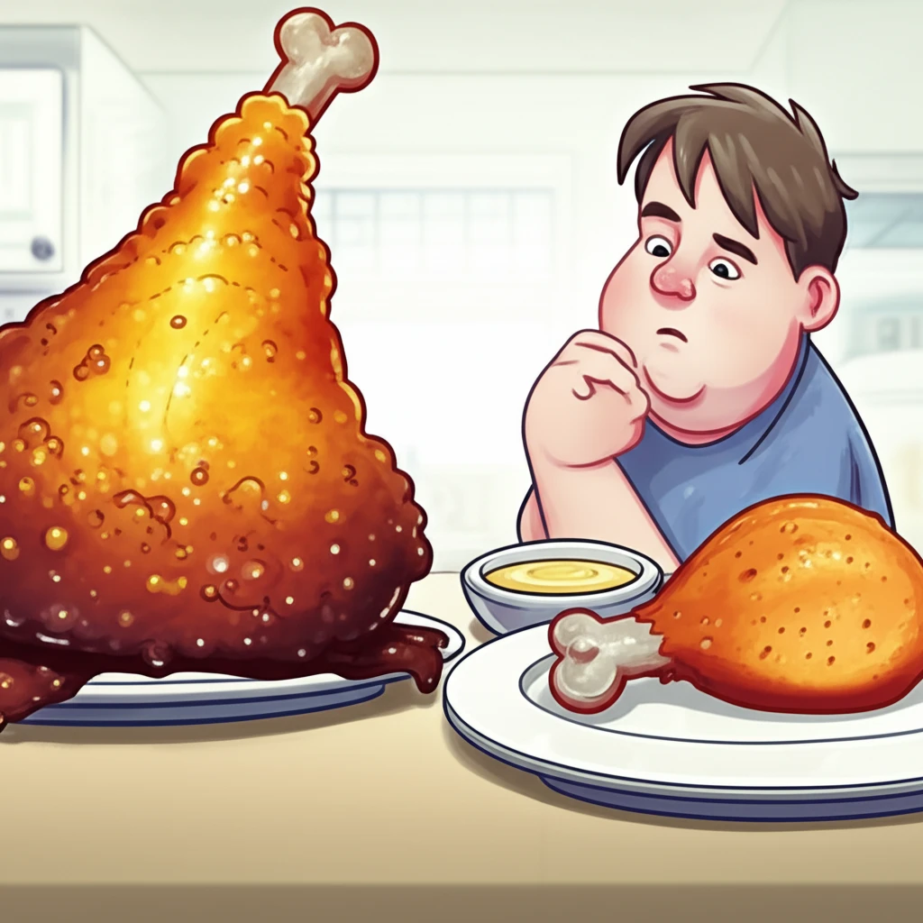 치킨 다이어트 성공 전략 칼로리 낮추..