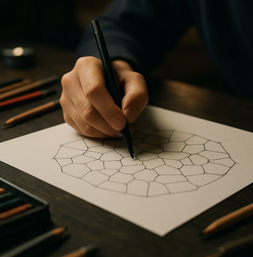 나만의 보로노이 그림 그려보기