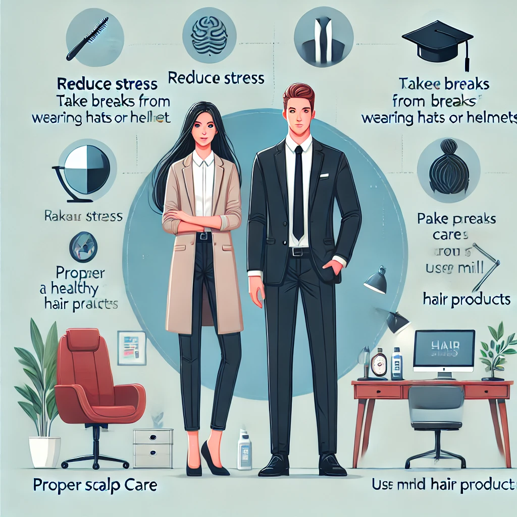 직장인을 위한 탈모 예방법 사진