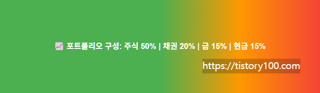 투자 포트폴리오 이미지