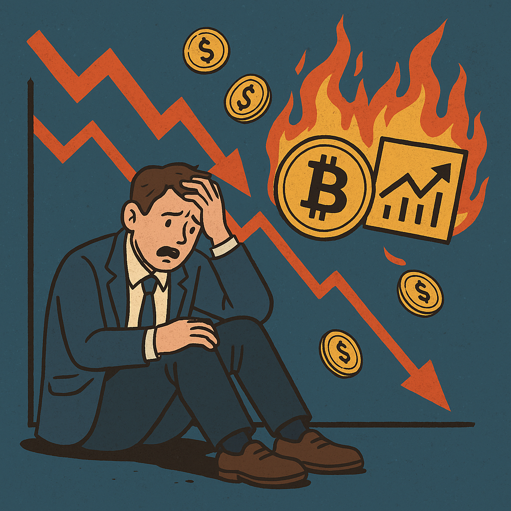 주식 코인 투자 후폭풍 이미지