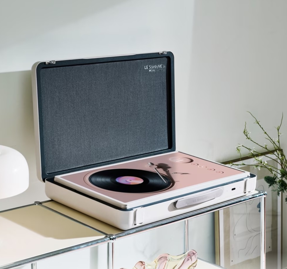 LG 스탠바이미 Go 디자인