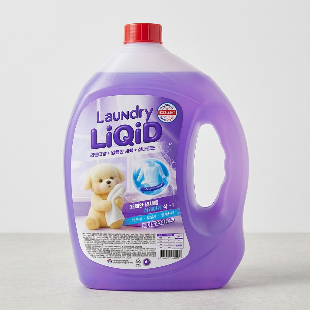리퀴드 고농축 라벤더 세탁세제, 2.5L, 4개 | 토스쇼핑