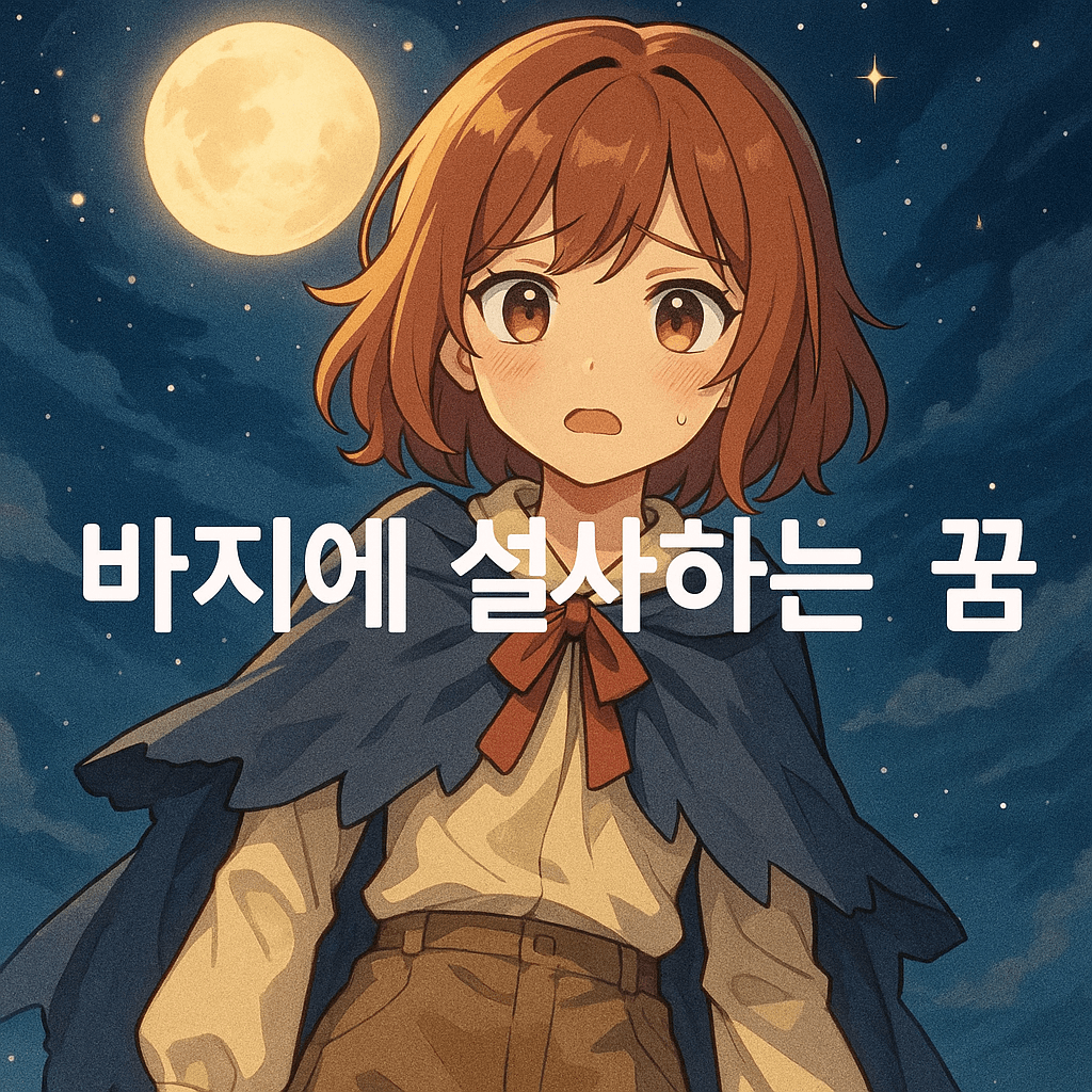 바지에 설사하는 꿈