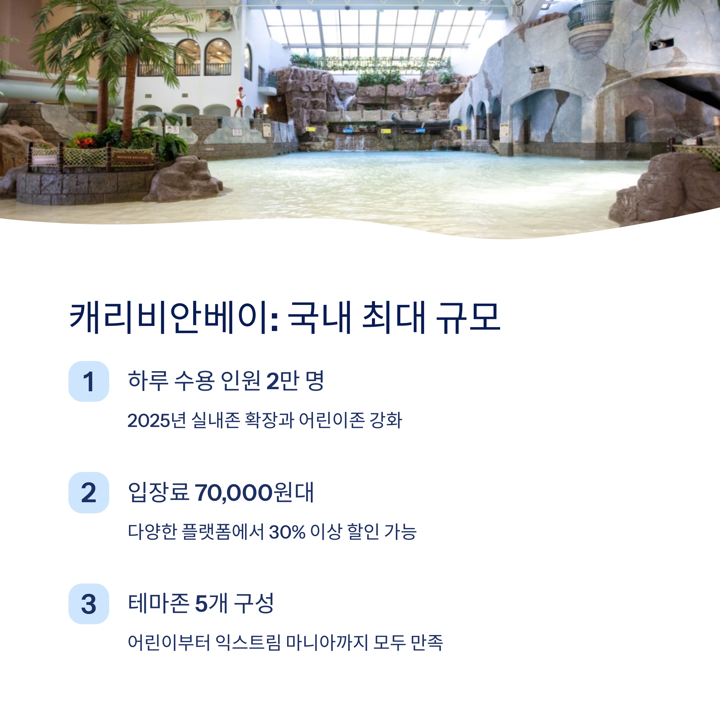 국내 최대의 캐러비안베이