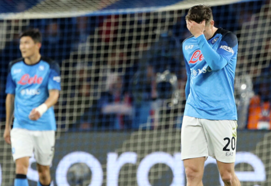 김민재 나폴리 AC밀란 0-4 패배 경기기록 무료하이라이트