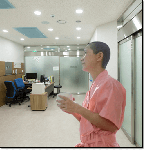 여성 암 환자