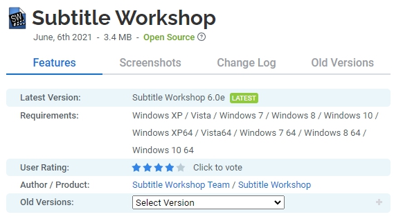 Subtitle-Workshop