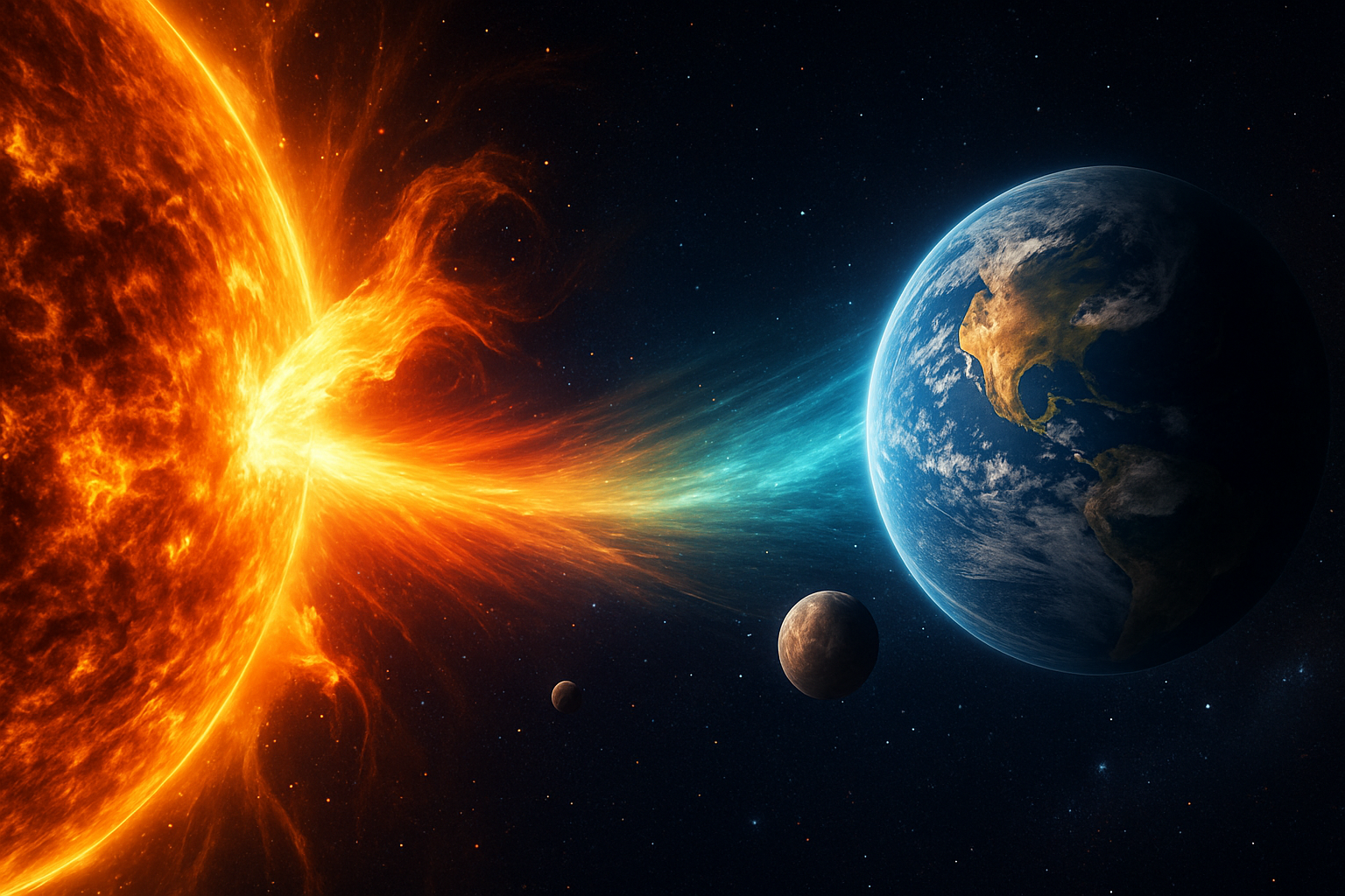 태양풍과 우주 날씨