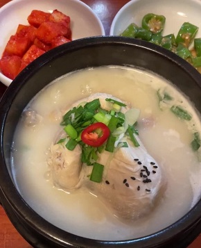 한방삼계탕