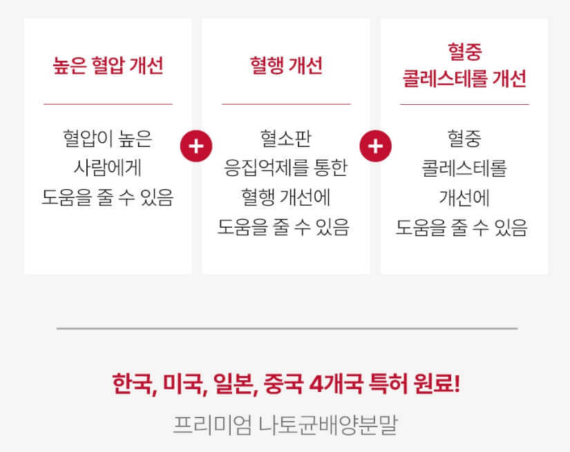 고혈압약 4개국 특허원료